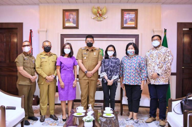 Bobby Nasution Terima Audiensi PT Shell Indonesia