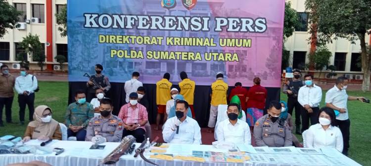 Ditreskrimum Polda Sumatera Utara  Gagalkan  Perdagangan Orang Dengan Modus  TKI Ilegal ke Malaysia