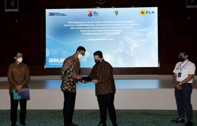 RUPS PLN Mengangkat Darmawan Prasodjo sebagai Direktur Utama PLN