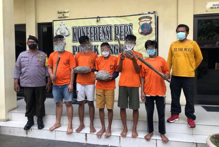 Tawuran Antar Geng Motor di Kelambir V  Tewaskan  1 Orang, Lima Pelaku Diringkus