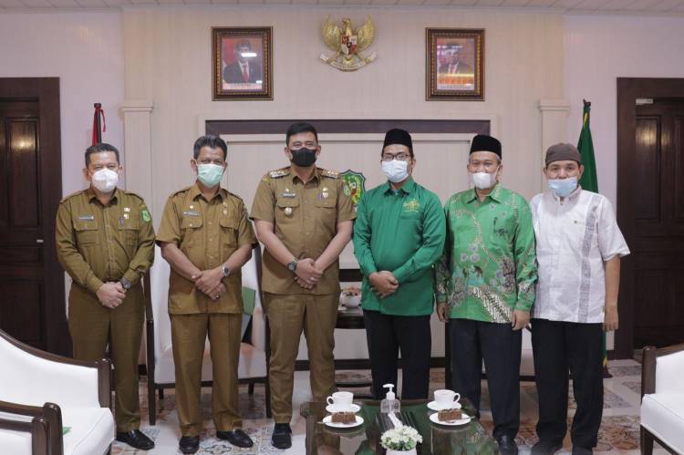 Bobby Nasution Ajak NU Kolaborasi Sukseskan Pembangunan Islamic Center