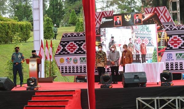 Buka ISBFE 2021, Wapres : Ini Tonggak Kesejahteraan Petani dan Kemajuan Agribisnis di Indonesia