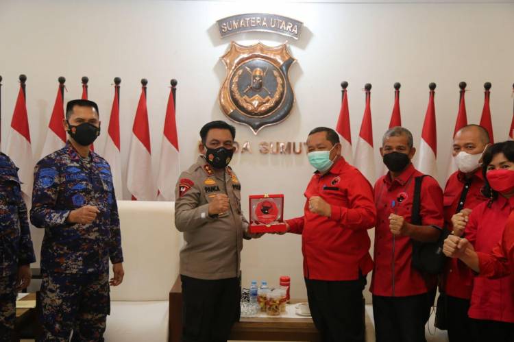 Percepat Vaksinasi Covid-19, Kapoldasu Harapkan Parpol Ikut Akselerasi Vaksinasi