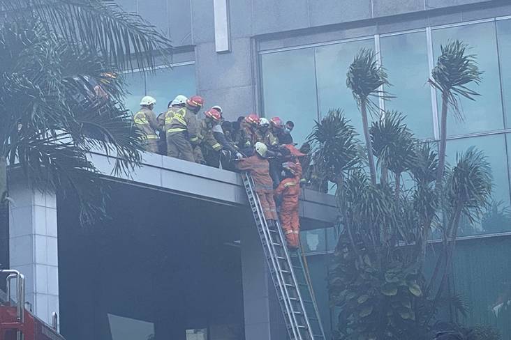 Tak Hanya Melahap Gedung Sijago Merah Juga Melahap Dua nyawa Segaligus