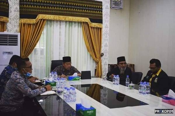 Wawako Padangsidimpuan Terima Audiensi DPC FKPPAI