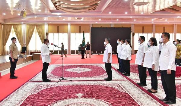 Gubsu Minta Persoalan Sungai Ditangani dengan Serius