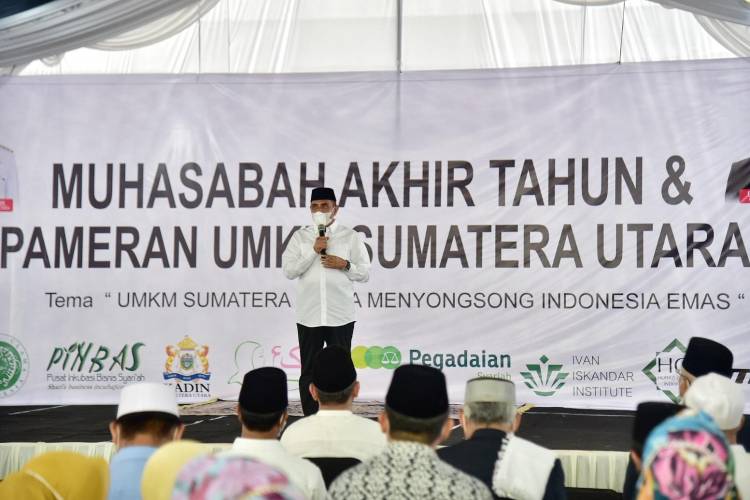 Edy Rahmayadi Hadiri Muhasabah Akhir Tahun dan Pameran UMKM