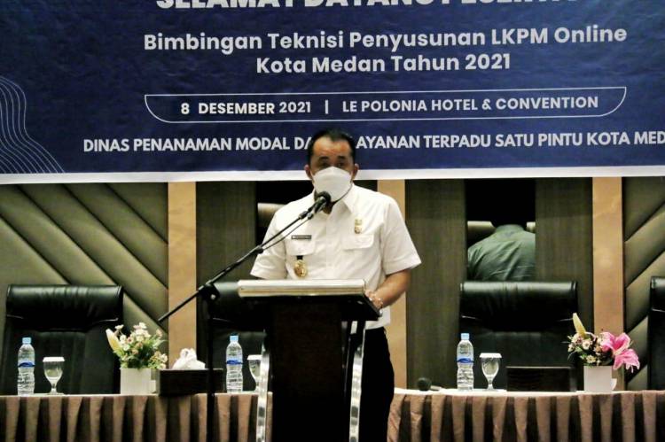 Bimtek LKPM Online Kota Medan Resmi Dibuka, Wakil Wali Kota Medan Ingatkan Pengusaha