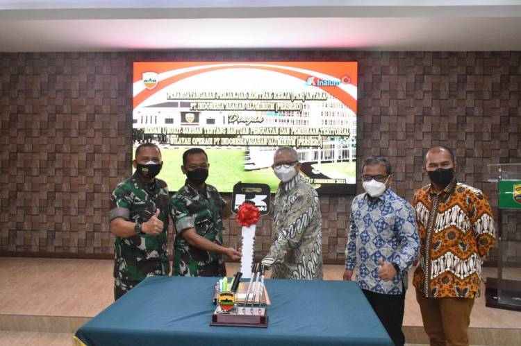 Kodam I/BB Dengan PT. Indonesia Asahan Alumunium Tandatangani Kontrak Kerja Sama