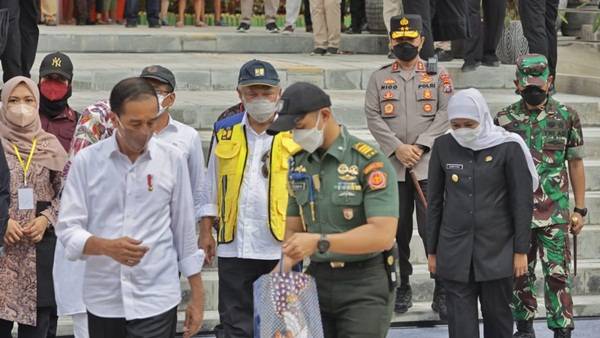 Presiden RI Resmikan Pasar Besar Ngawi