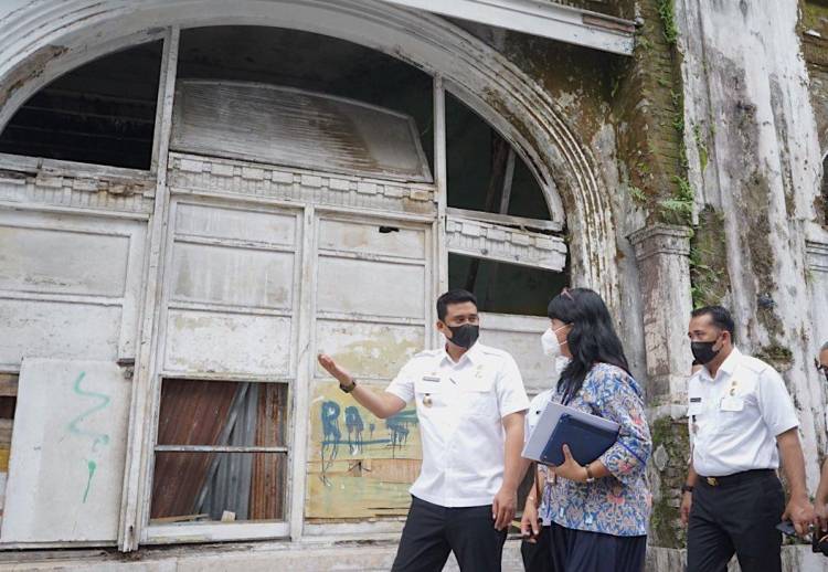 Wali Kota Medan Akan Sulap Arsitektur Kesawan Bergaya Kota Lama