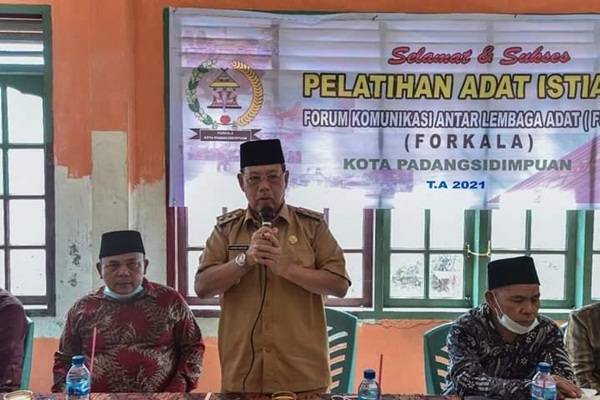 Arwin Siregar Sambut Baik Pelatihan Adat Istiadat Diselenggarakan Forkala