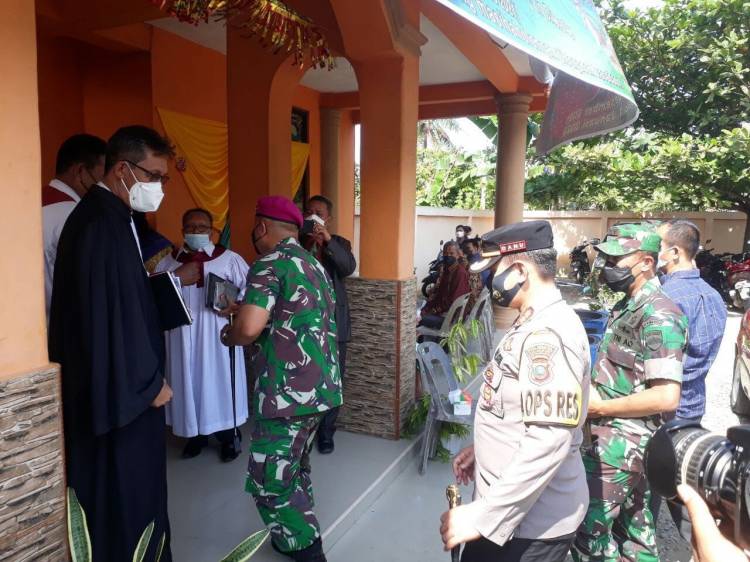 Dandim 0203/Langkat Pimpin Patroli Gabungan Berskala Besar TNI-POLRI dan Pemda