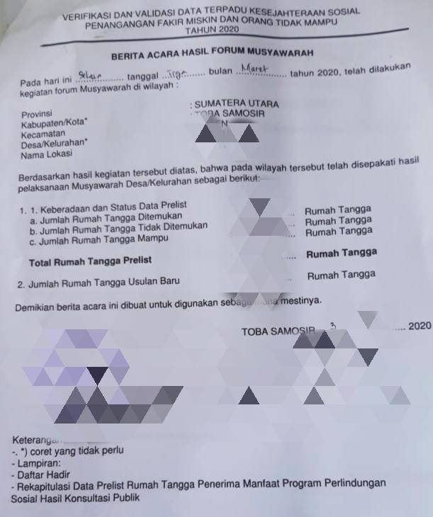 Jika Ingin Dapat Bantuan, Ini Syaratnya