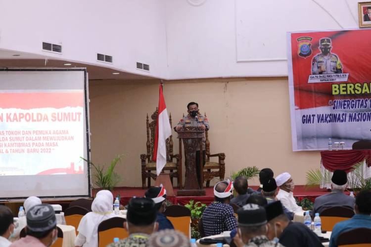 Gelar Silaturahim Bersama Tokoh Umat Beragama, Kapolda Sumut Minta Maaf
