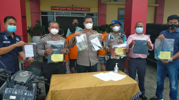 Polsek Patumbak Berhasil Ringkus 4 Tersangka Perampokan