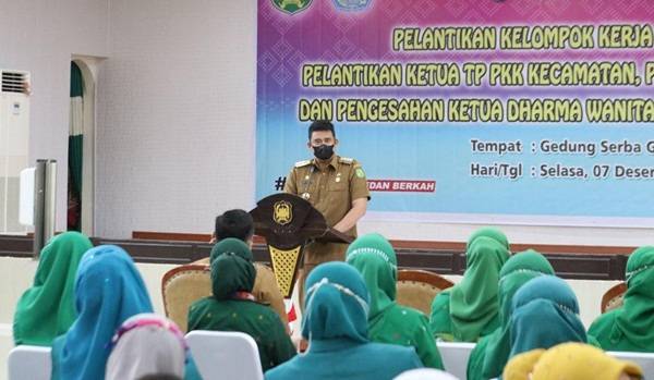 Bobby Sampaikan Pesan Ini untuk Pokja Bunda Paud di Medan