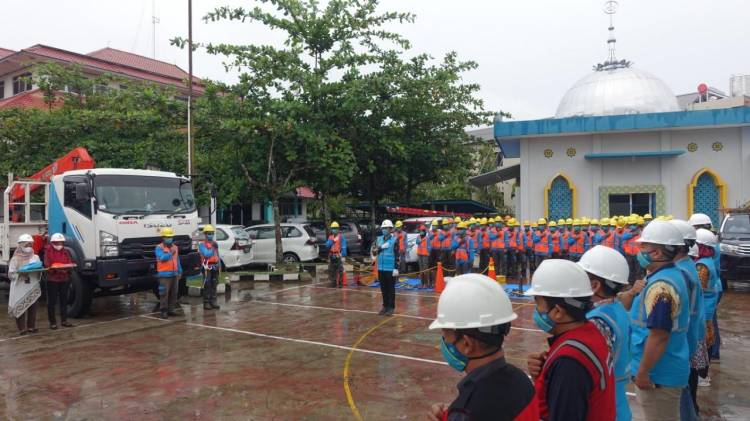 Pastikan Kesiapan & Personil Jaga Keandalan Kelistrikan, PLN Padangsidimpuan Gelar Apel Siaga