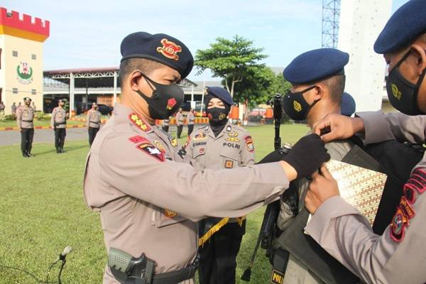 Pesan Dansat untuk Bintara Remaja: Beri Warna Baru Pada Satuan Brimob Poldasu