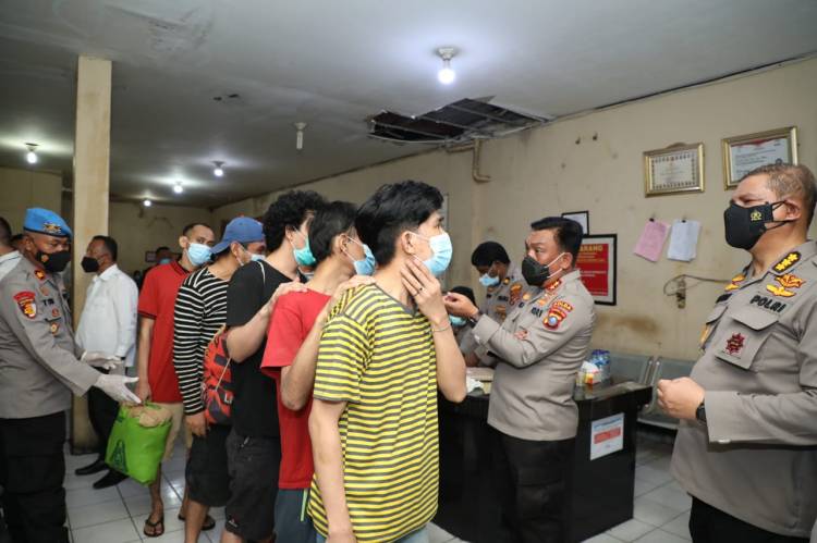 Over Kapasitas, Polrestabes Medan Pindahkan Tahanan ke Lapas Tg Gusta