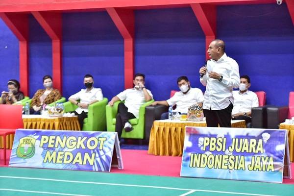 Tutup Kejuaraan Bulutangkis Tingkat Provinsi 2021, Ini Pesan Gubsu