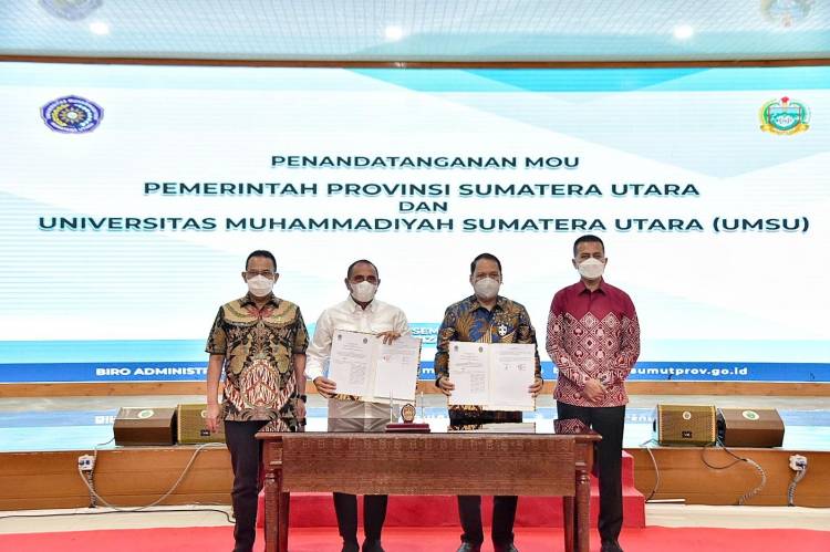 Pemprov Sumut Lakukan MoU dengan Universitas Muhammadiyah Sumatera Utara