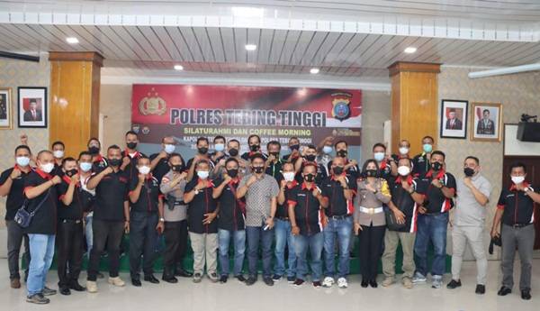 Wakapolres:    Melalui Pers Masyarakat Dapat Mengetahui Kegiatan Polres Tebingtinggi