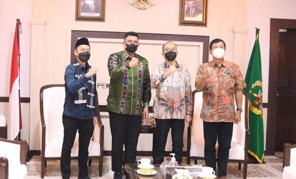 Bertemu Bobby, Stafsus Menteri Koperasi Tawarkan Lahan untuk Centra Industri Kecil dan UMKM