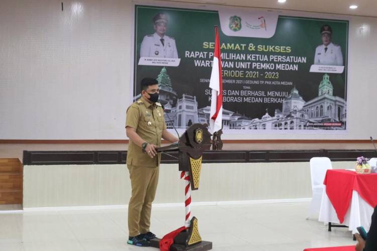Wali Kota Medan Apresiasi Pemilihan Ketua Wartawan Unit Pemko Medan
