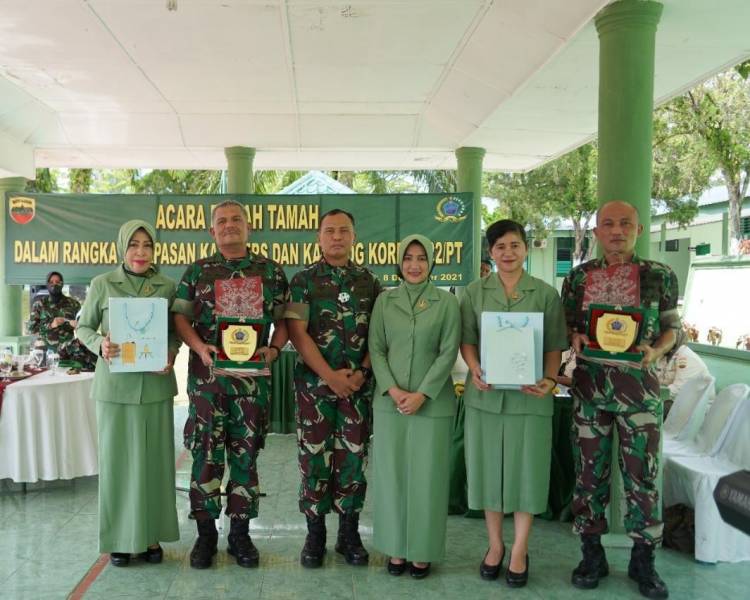 Kolonel Parlindungan Hutagalung SAP Pimpin Acara Pelepasan Perwira di Makorem 022/PT