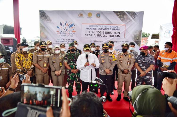Nilai Ekspor Komoditas Pertanian Sumut Tertinggi se-Indonesia di Tahun 2021