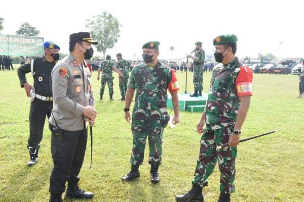 Wapres Kunker Wilayah Korem 023/KS, Danrem Siagakan Pasukan