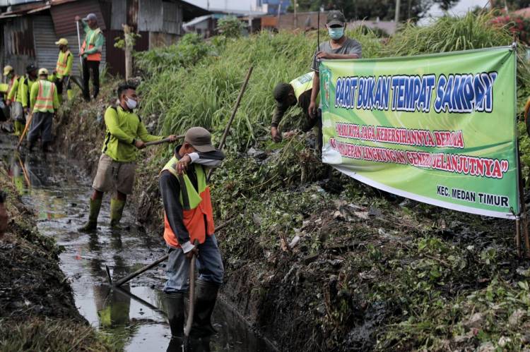 Kecamatan di Medan Gercep dan Fokus Tangani Kebersihan di Wilayah Dengan Maksimal