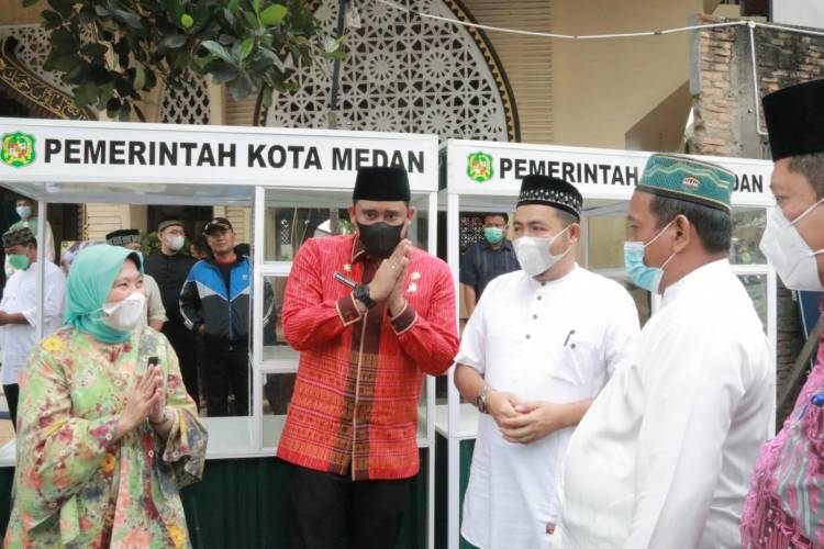 Galak Program Masjid Mandiri, Bobby Nasution Sejahterakan Umat