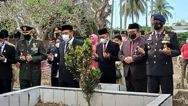 Danyon B Pelopor Brimob Polda Sumut Hadiri Peringatan Hari Bersejerah Tebing Tinggi