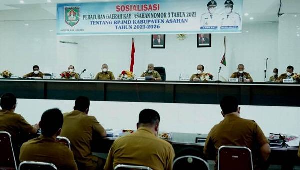 Pemkab Asahan Sosialisasikan Peraturan Daerah Nomor 3 Tahun 2021