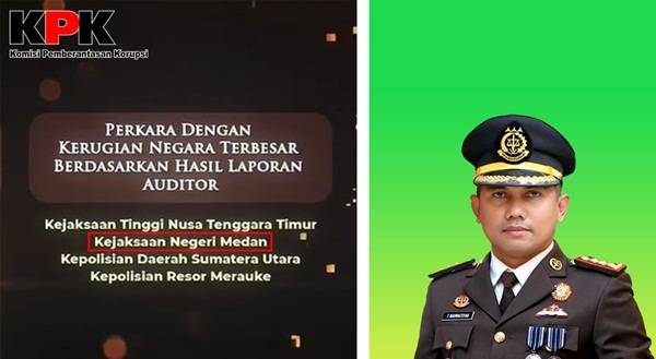 Hari Anti Korupsi, Kejari Medan Peroleh Penghargaan dari KPK