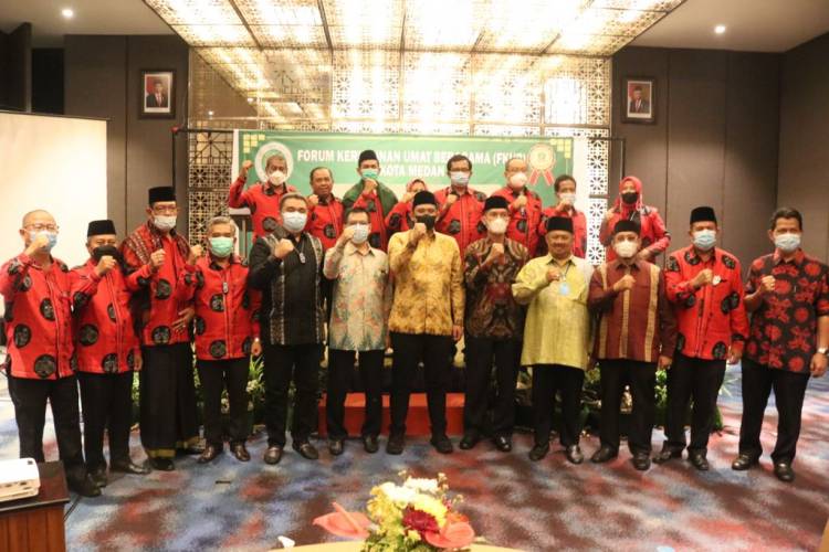 Bobby Nasution: Tokoh Agama dan FKUB Medan Berperan Pelihara Kerukunan Umat Beragama