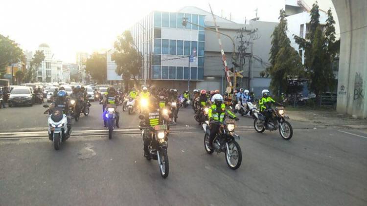 Pastikan Perayaan Natal Kondusif Kapolda Sumut dan Pangdam Naik Trail Keliling Kota Medan