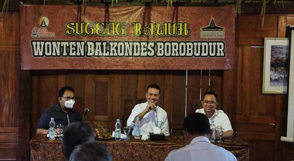 Kembangkan Wisata Tangkahan dan Bukit Lawang, Ijeck Kunjungi Balkondes Kawasan Borobudur