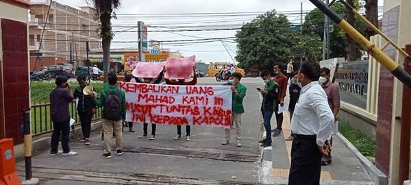 Mahasiswa Desak  Polda Sumut Usut Dugaan Penggelapan Uang Ma'had UINSU
