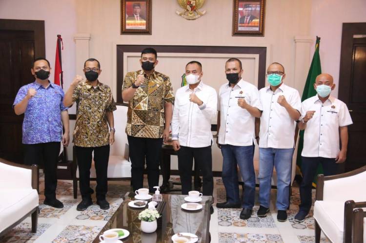 Terima Audiensi PWI Sumut, Kota Medan Siap Menjadi Tuan Rumah HPN 2023