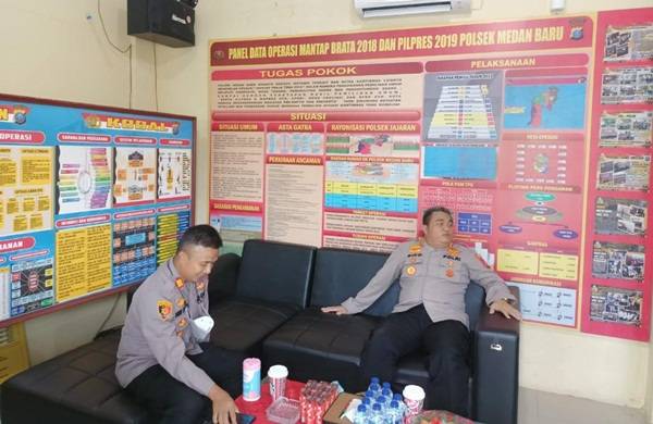Kapolrestabes Medan Datangi Mako Polsek Medan Baru, Ini Ternyata Tujuannya