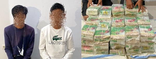 Polisi Gagalkan Peredaran 50 Kg Sabu, Dua Pelaku Diciduk