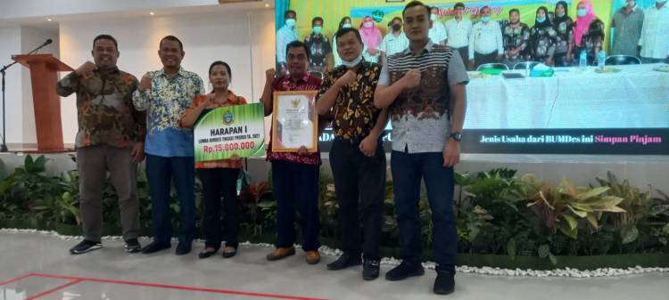 Desa Sei Lama Raih Predikat BUMDes Terbaik se Sumut