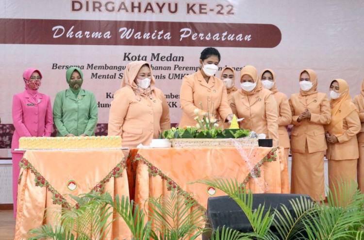 Peringatan HUT ke-22 Dharma Wanita Persatuan, Kahiyang Ayu Beri Ucapan Selamat