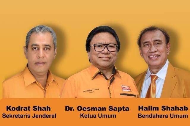 Diikuti Seluruh DPD dan DPC se-Indonesia, HUT ke-15 Partai HANURA Digelar Secara Zoom Meeting