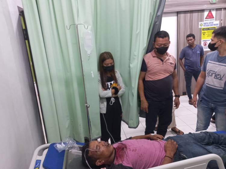 Cekcok...,  Sopir Tewas Dilempar Pakai Batu