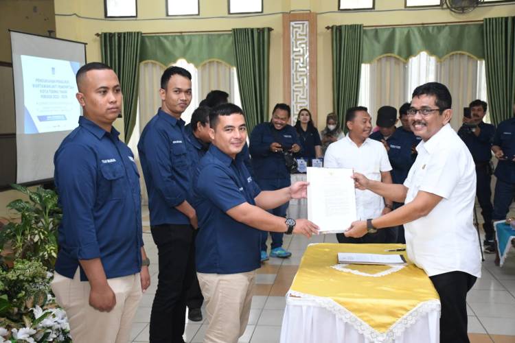 Pengurus Wartawan Unit Pemko Tebingtinggi Periode 2022-2025 DiKukuhkan