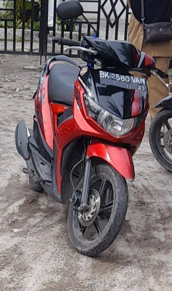 Jelang Malam Natal, OTK Gasak Motor Mio Soul